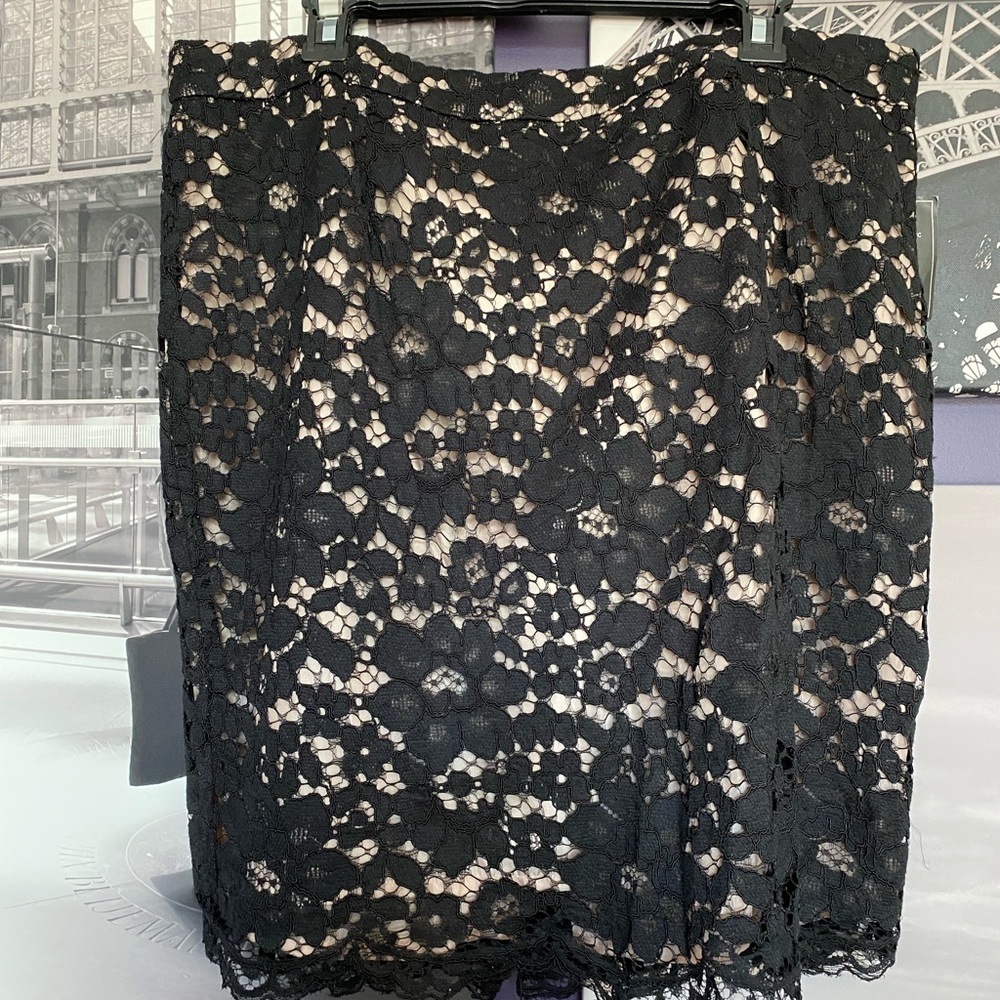 Black Lace Skirt